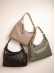 Bolsa Amélia OSKI Couro Legítimo Hobo Oliva Tassel 70030.26