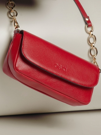 Bolsa Sofi OSKI Couro Legítimo Pimenta