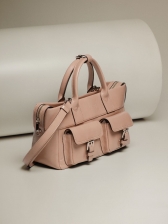 Bolsa Celine OSKI Couro Legítimo Nude