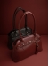 Bolsa Sílvia OSKI Couro Legítimo Bordo  70042.26