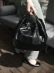 Bolsa Kelly OSKI Couro Legítimo Preta 70019.26