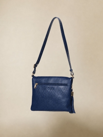 Bolsa Crossbody Jô OSKI Couro Marinho