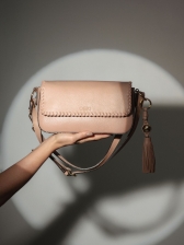 Bolsa Betina OSKI Couro Legítimo Nude