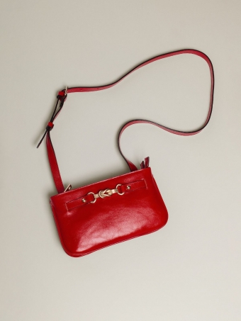 Bolsa Lis OSKI Couro Pimenta Fivela