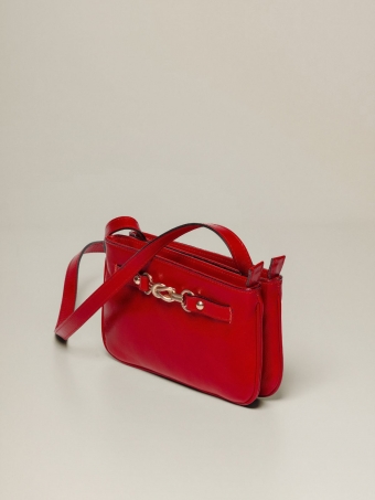 Bolsa Lis OSKI Couro Pimenta Fivela