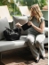 Bolsa Kelly OSKI Couro Legítimo Preta 70019.26