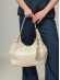 Bolsa Margot OSKI Couro Legítimo Marfim