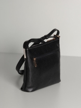 Bolsa Ellen OSKI Couro Bicolor Marfim/Preto