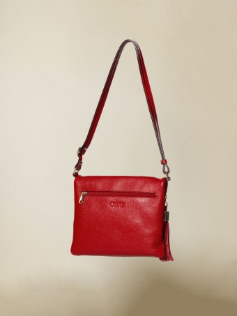 Bolsa Crossbody Jô OSKI Couro Pimenta