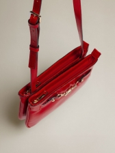 Bolsa Lis OSKI Couro Pimenta Fivela