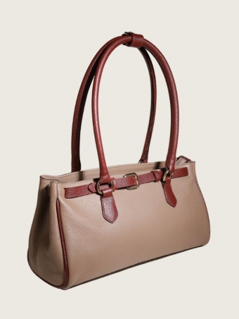 Bolsa May Feminina Transversal Animal Print Cobra P&b