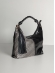Bolsa Paola OSKI Couro Legítimo Marfim e Preto